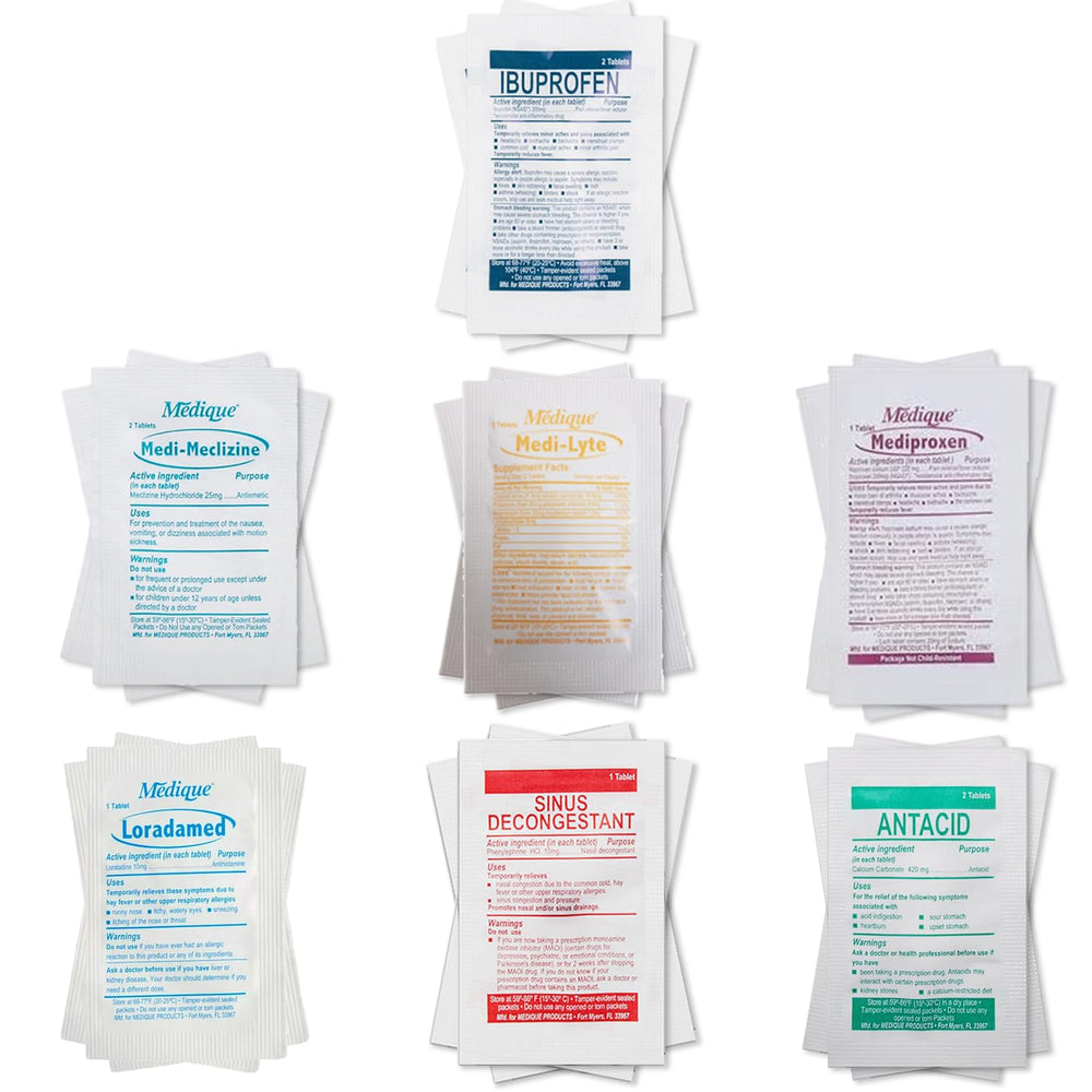 Real Vitamins Travel RX kit front packaging shows a travel-ready health solution.