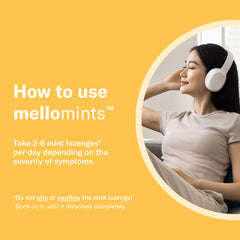 Rebalance Mellomints minty flavor close-up with sugar-free formula.