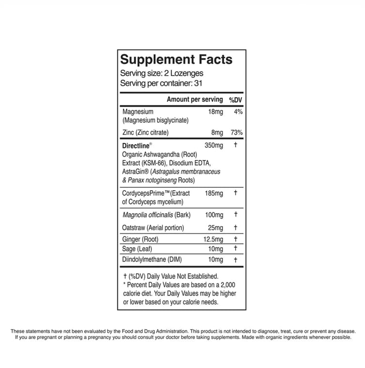 Rebalance MenoMints lozenges dissolving quickly for fast relief