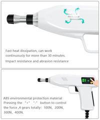 Rebrisbol eco-friendly ABS shell on a durable, scratch-resistant massager.