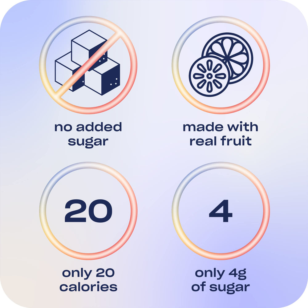 Recess Mood Peach Ginger closeup highlights real fruit flavor notes
