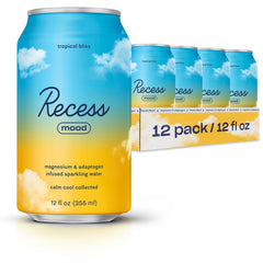 Recess Mood Tropical Bliss can promote calm relaxation with magnesium and adaptogens.