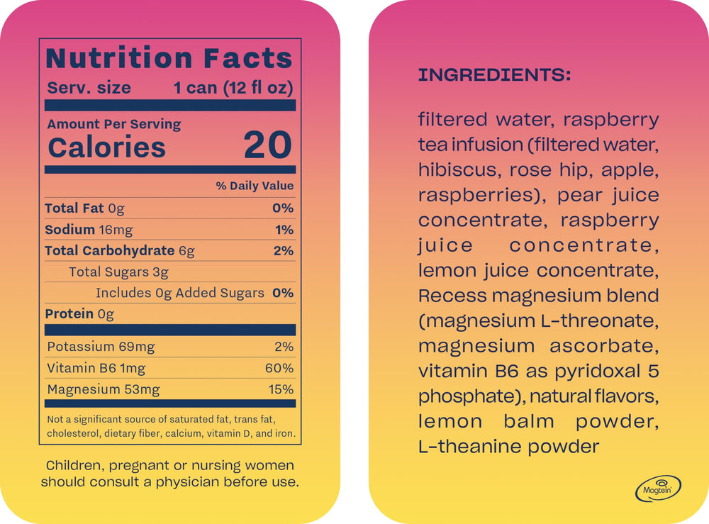 Recess Mood raspberry-lemon can close-up for a refreshing unwind.