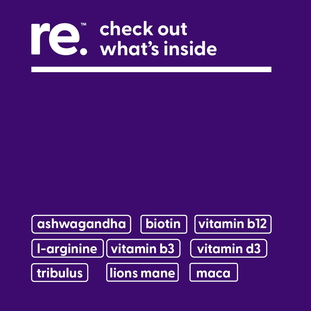 recomnd Brain health ingredients illustration highlights key nutrients for focus.