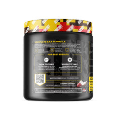 REDCON1 Grunt EAAs Tiger's Blood ingredients panel highlights nine essential amino acids