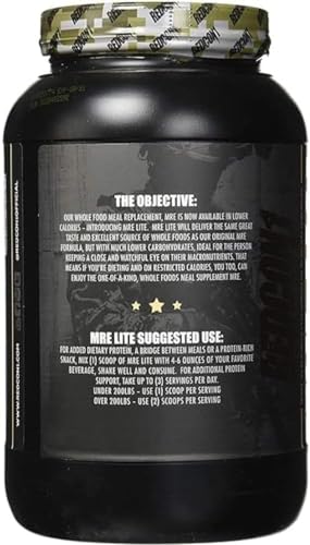 REDCON1 MRE LITE banana nut bread bottle with pour supports on the go fueling