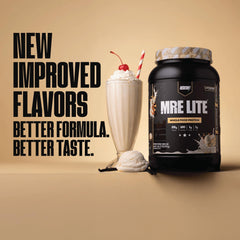 REDCON1 MRE LITE macro-friendly with only 1g carbs per serving.