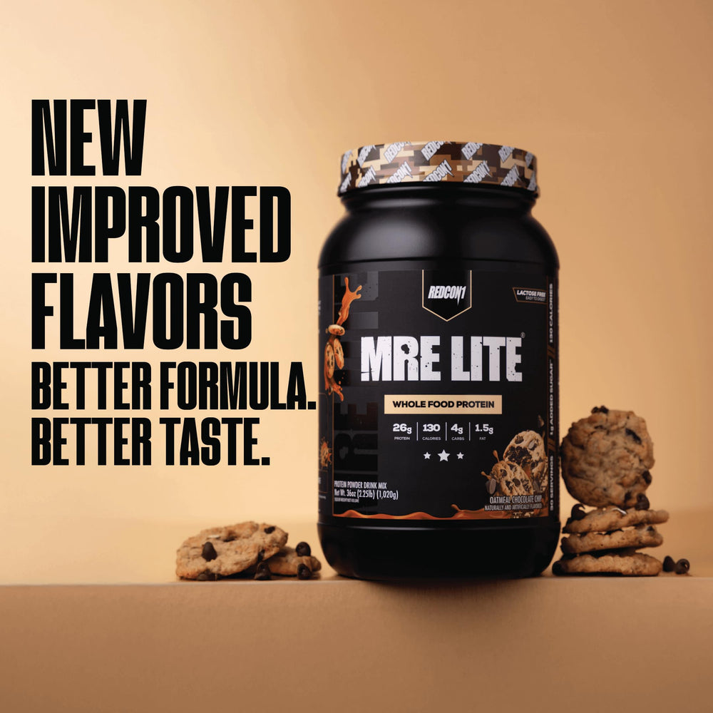 REDCON1 MRE LITE shake served with smooth texture.