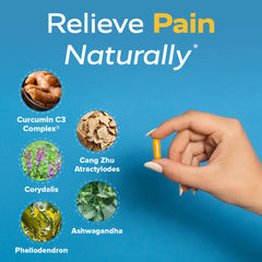 Redd Remedies Curcumin T4 packaging front shows product details.