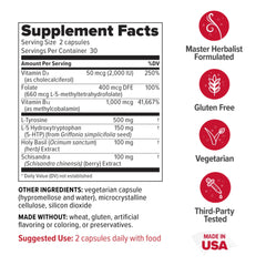 Redd Remedies In Joy pills close-up showing capsules for daily mood support.