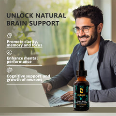 Redmint Lion's Mane tincture with ginseng roots for balanced energy