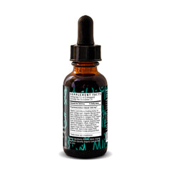 Redmint Lion's Mane tincture pour for easy dosing and clarity