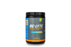 REDMOND Re-Lyte Blueberry Lemonade canister ready for hydration-focused workouts.
