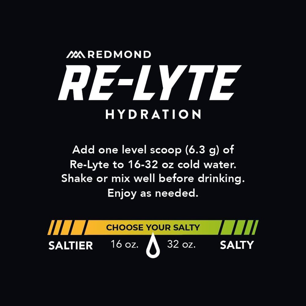Coconut water powder in Redmond Re-Lyte formula supports refreshing hydration.