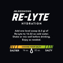 Coconut water powder in Redmond Re-Lyte formula supports refreshing hydration.