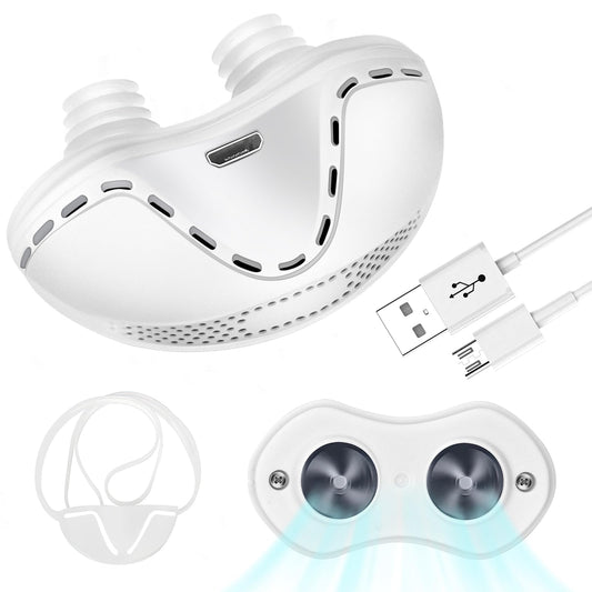 Redpee electric anti-snore device front view for improved nighttime breathing