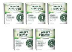 REESE'S PINWORM liquid bottle for easy family dosing.