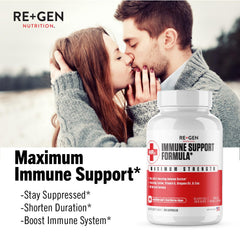Re+Gen Nutrition vitamin C ingredient graphic for antioxidant support.