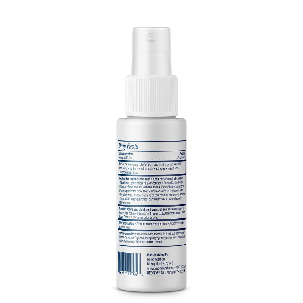 Regenecare HA Hydrogel Spray in use demonstrating soothing topical care