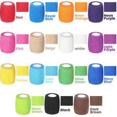 Reginary 4in x 5yd rolls in color variety for larger wraps
