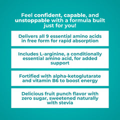 Close up of the nutrition label highlighting B6 and alpha-ketoglutarate.