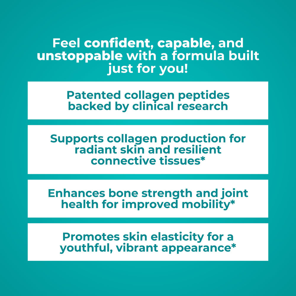 Reignite Wellness collagen peptides bottle on kitchen counter