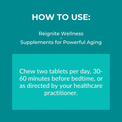 Nighttime ritual shot encouraging consistent use for potential benefits