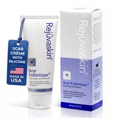 Rejuvaskin Scar Esthetique bottle pump for easy daily scar care application