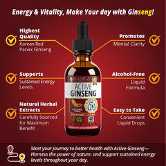Morning wellness scene with Rejuvica Health Active Ginseng for vitality