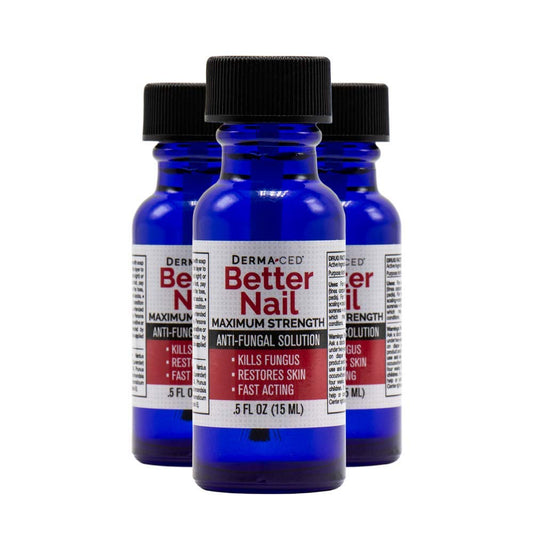 Rejuvica Health Better Nail bottle pour highlights concentrated formula for nail support.