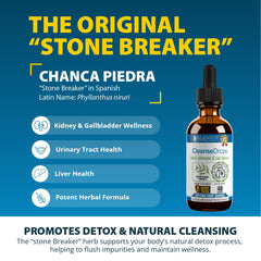 Chanca Piedra ingredient focus highlighting Amazonian rainforest sourcing in Cleanse Drops