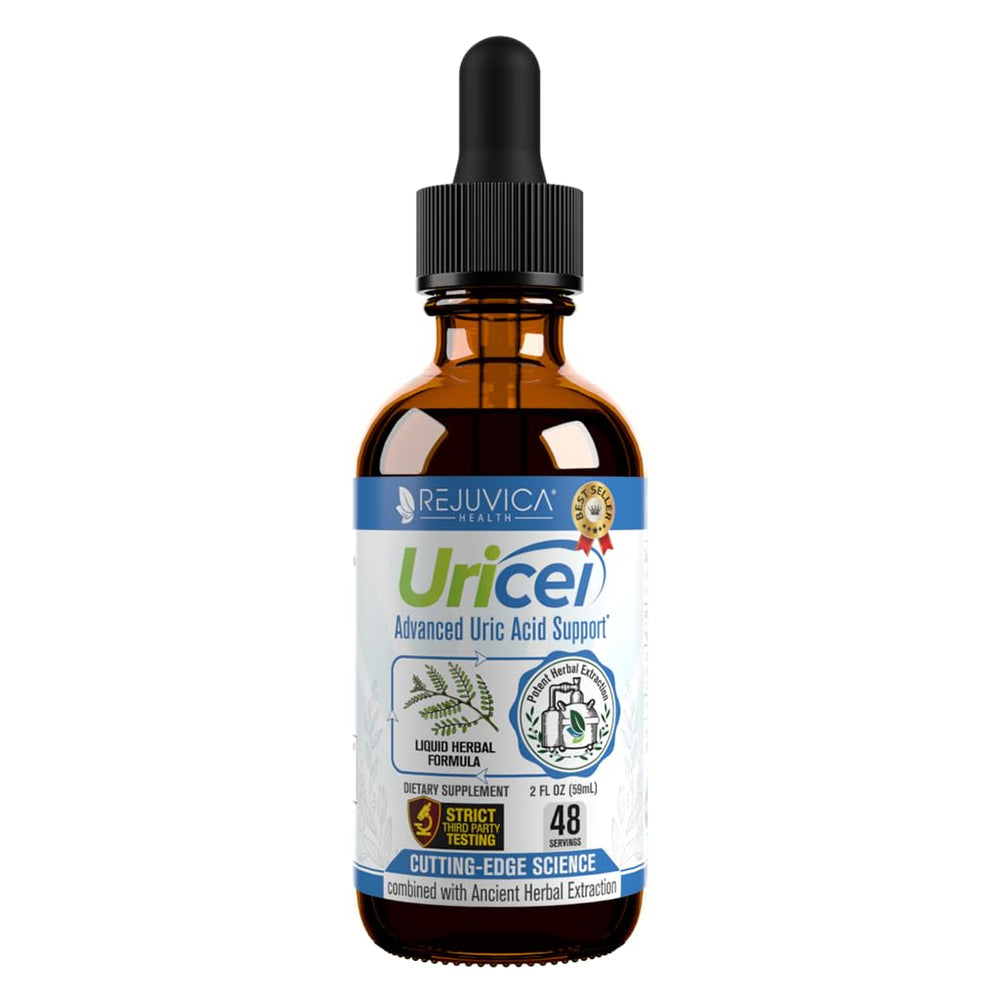 Rejuvica Health Uricel bottle with a clean label supporting easy daily use.