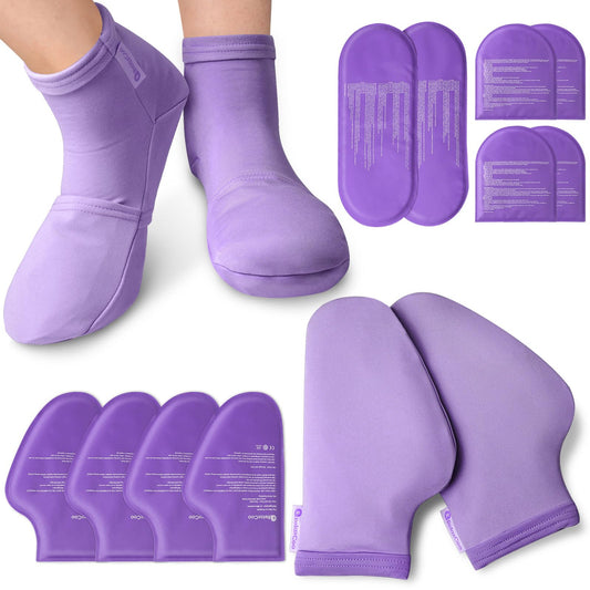 RelaxCoo chemo cooling socks aiding foot cooling and swelling relief