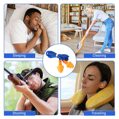 Relaxweex noise reduction ear plugs ideal for construction and study
