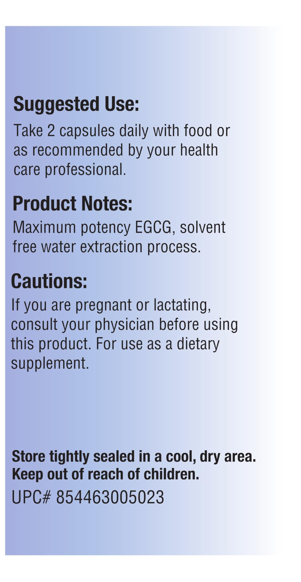 Relentless Improvement polyphenols 98 percent graphic emphasizes extract strength and purity.
