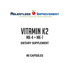 Relentless Improvement pour-capsule showing easy-to-swallow design.