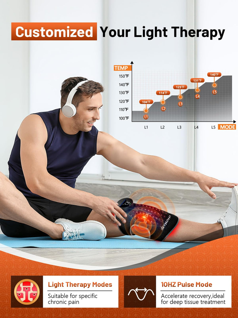 RELEXNOW cordless controller enables portable therapy without cords