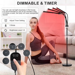 Relhafethy 360° gooseneck for adjustable lighting angles
