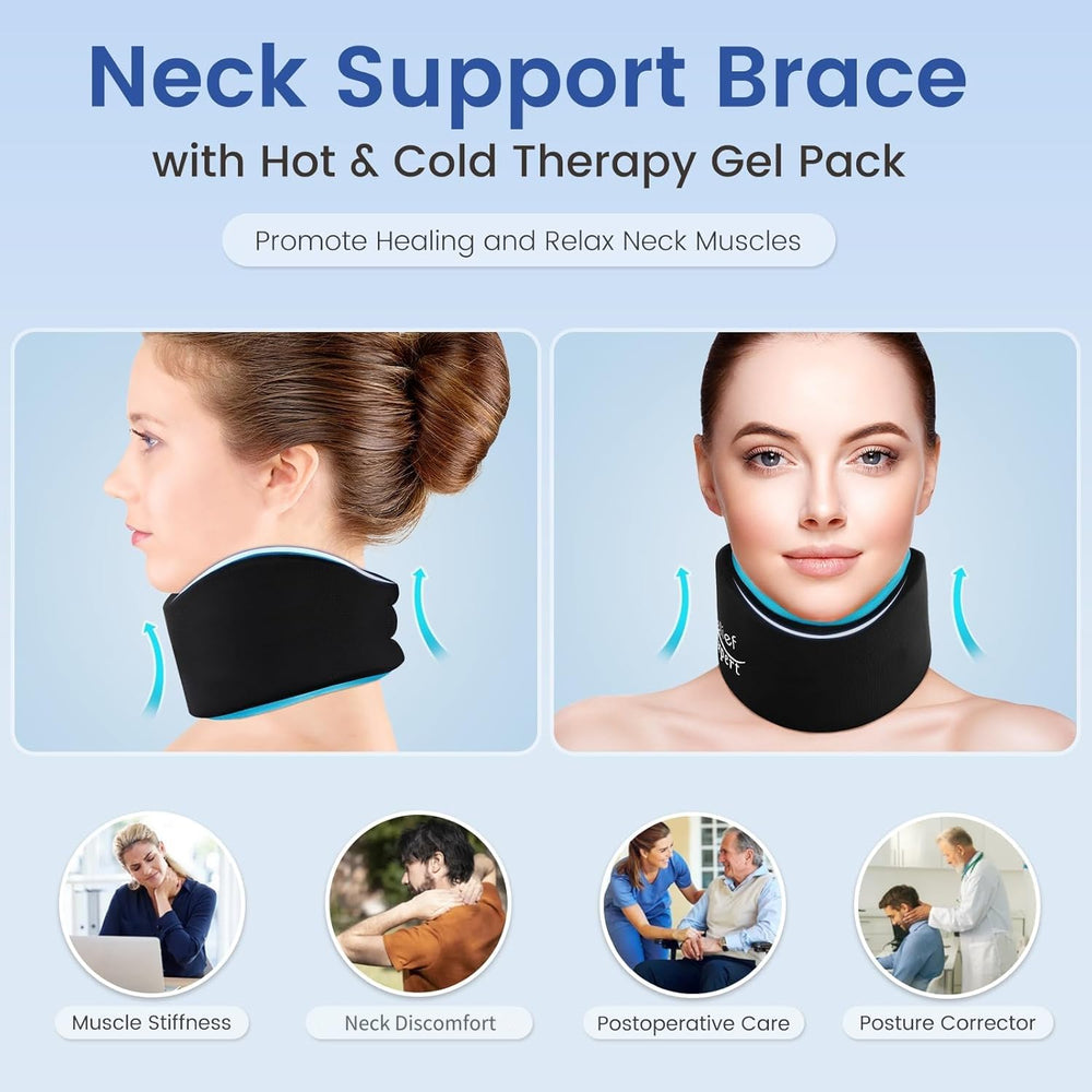 Relief Expert gel pack removable highlights warm and cold therapy options