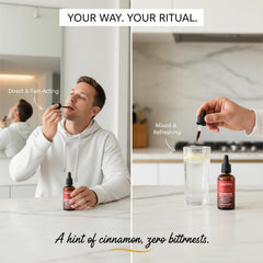 Relify Cavora vegan non-GMO label highlighting clean plant-based formula.