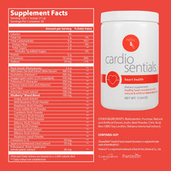 RELIV CardioSentials cherry berry bottle pour demonstrates easy, on-the-go serving.