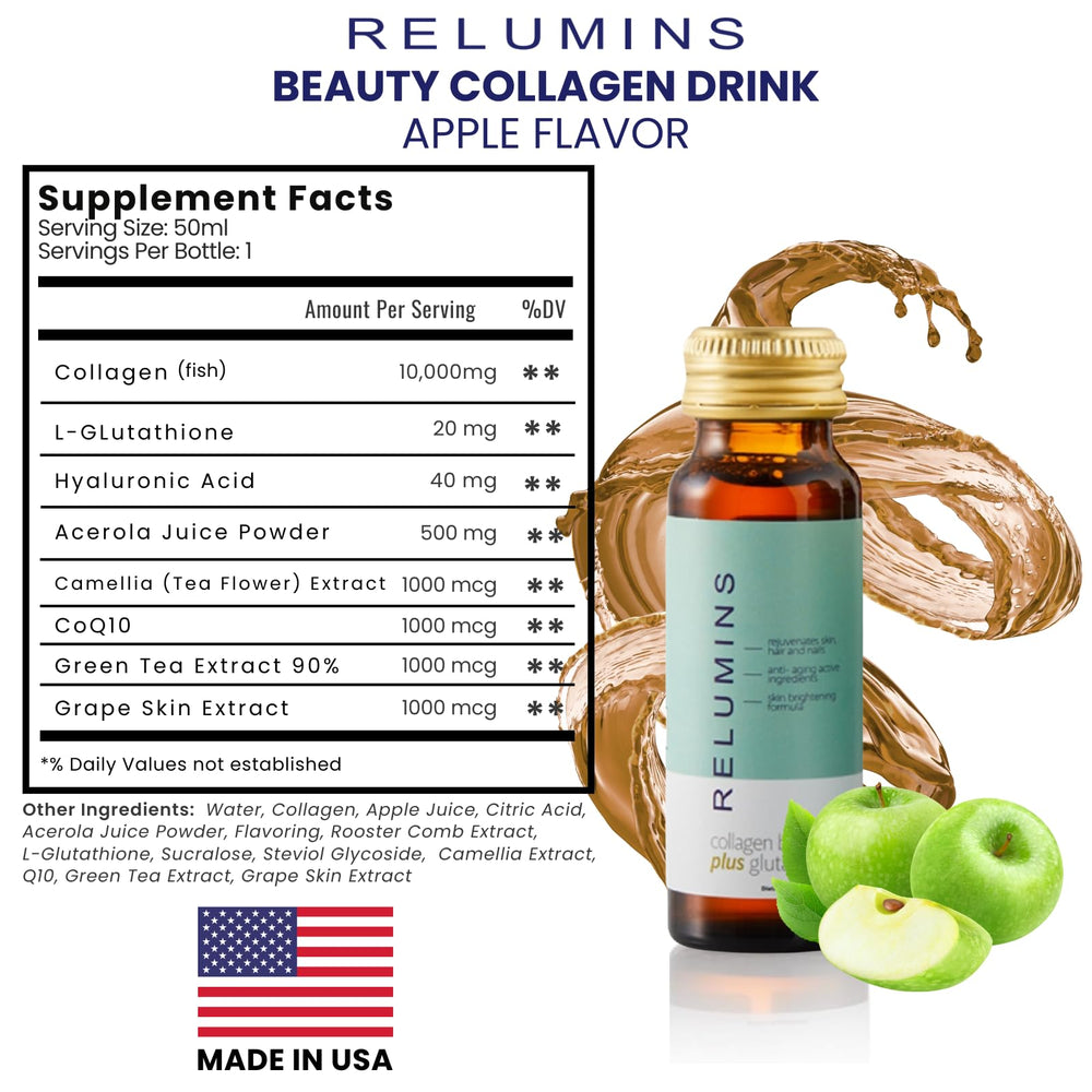 Relumins Collagen, solución sin gluten apta para diversas dietas