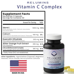 Relumins one-month supply bundle layout signaling a complete regimen
