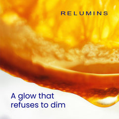 Relumins Thio-Glow chewable close-up showing berry texture and glossy finish.
