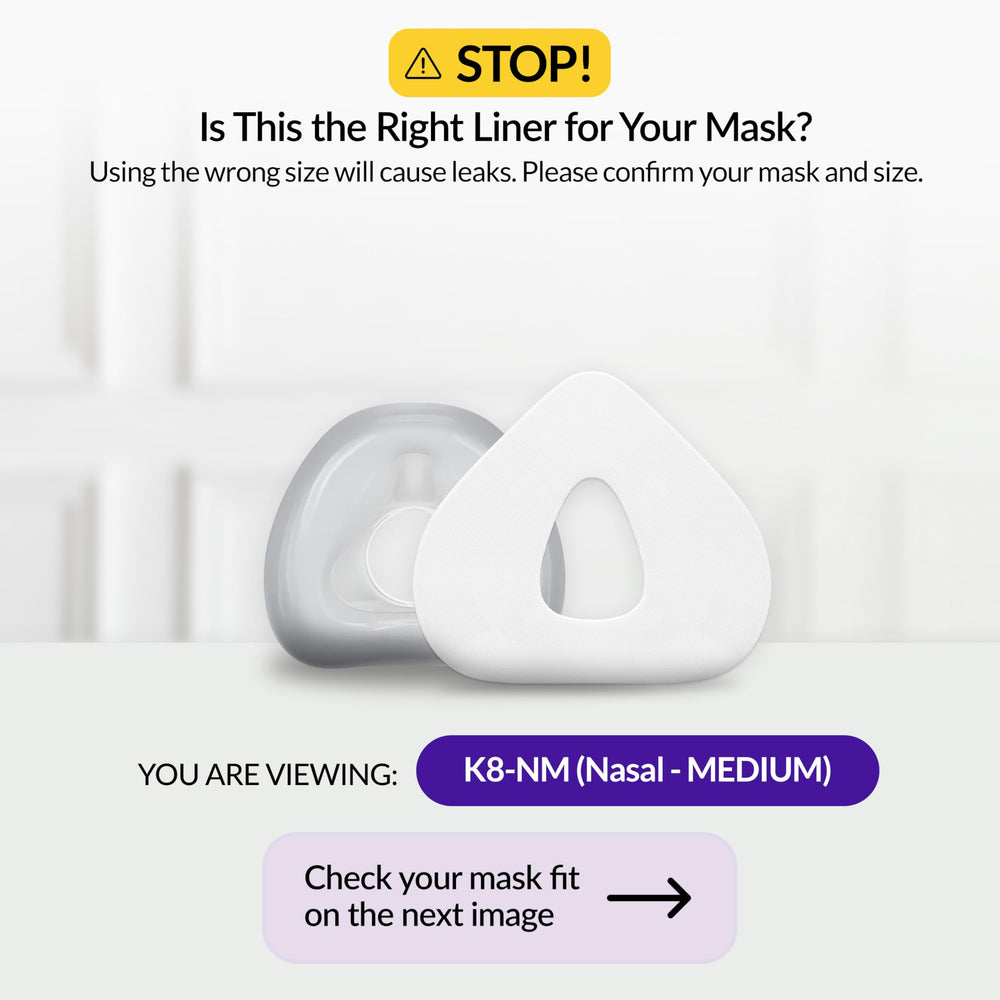RemZzzs packaging design conveys clean, cotton-based CPAP accessory.
