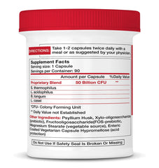 RENAMAX Kidney Restores capsules close-up with 50B CFU per capsule