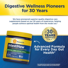 IntestiNew glutamine ingredient, strength for intestinal lining and immune function.