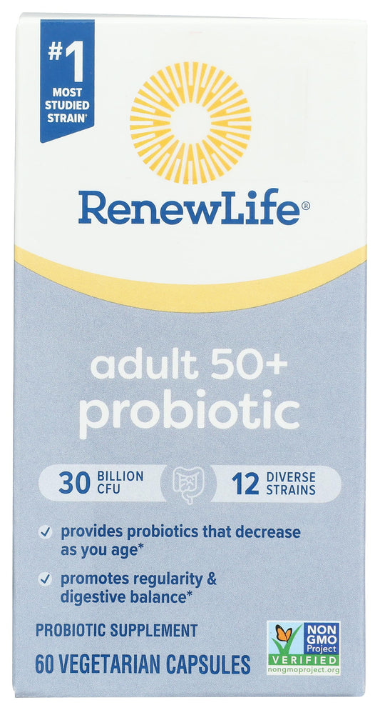 Renew Life Probiotic 30B UF bottle for daily gut balance support.