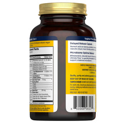 Renew Life Ultimate Flora doctor-formulated bottle highlights trusted strains.