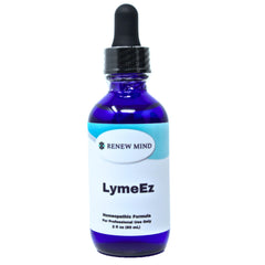 RENEW MIND LymeEz bottle front view for daily immune balance and wellness.